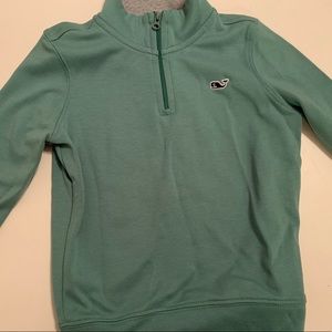 Vineyard vines boys 3t Half zip green